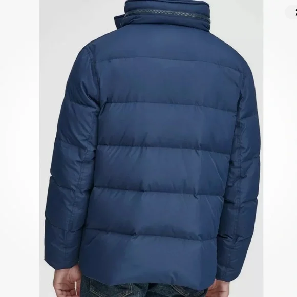NWT Marc New York Andrew Marc Carlton Matte Down Packable Hood Puffer Jacket XL